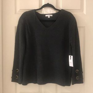 Light Weight Slate Blue Sweater